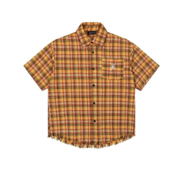 Short Sleeve Plaid Shirt