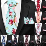 Casual Cotton Floral Tie