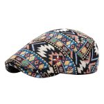 Ethnic Style Beret Leisure Jacquard