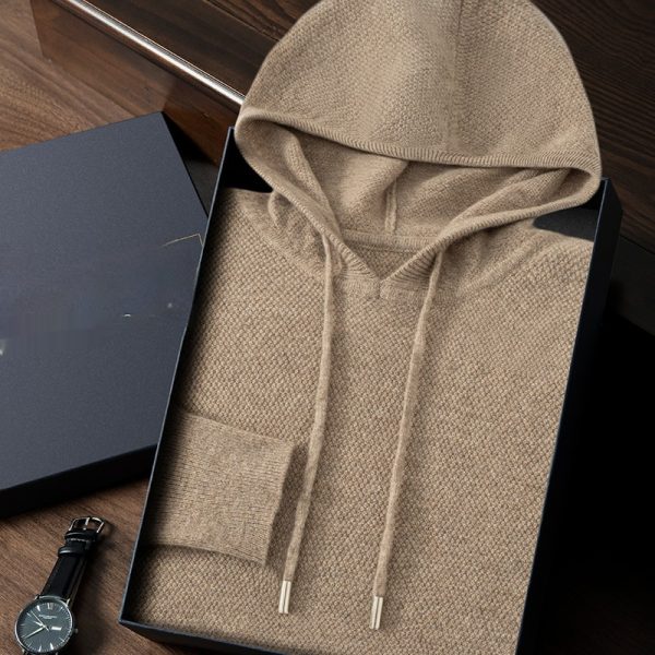 Hooded Cashmere Sweater