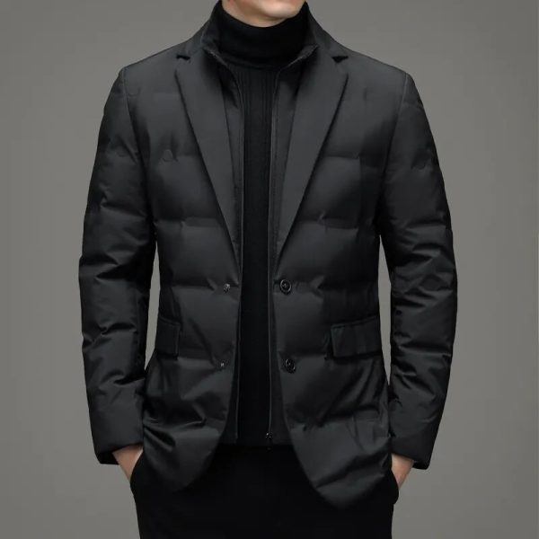 Fake Two-Piece Suit Down Jacket