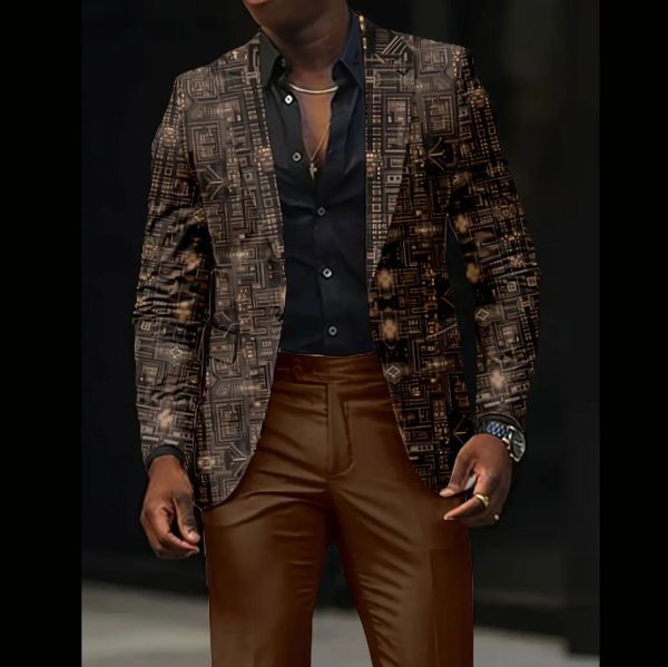 Men’s Dark Casual Coat